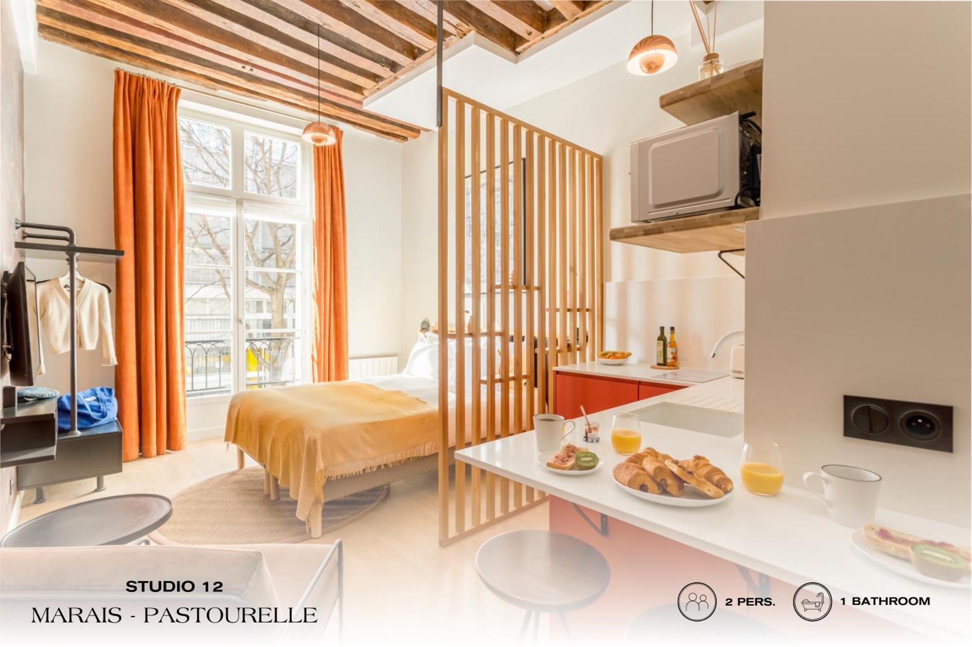Appartement Beauquartier - Marais, Pastourelle Parijs