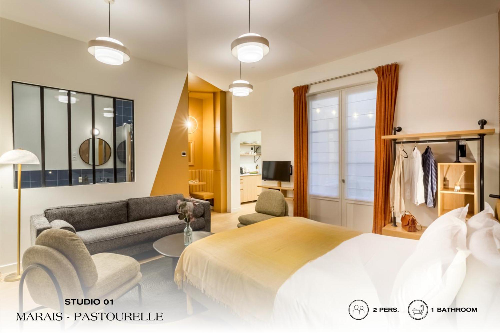 Appartement Beauquartier - Marais, Pastourelle