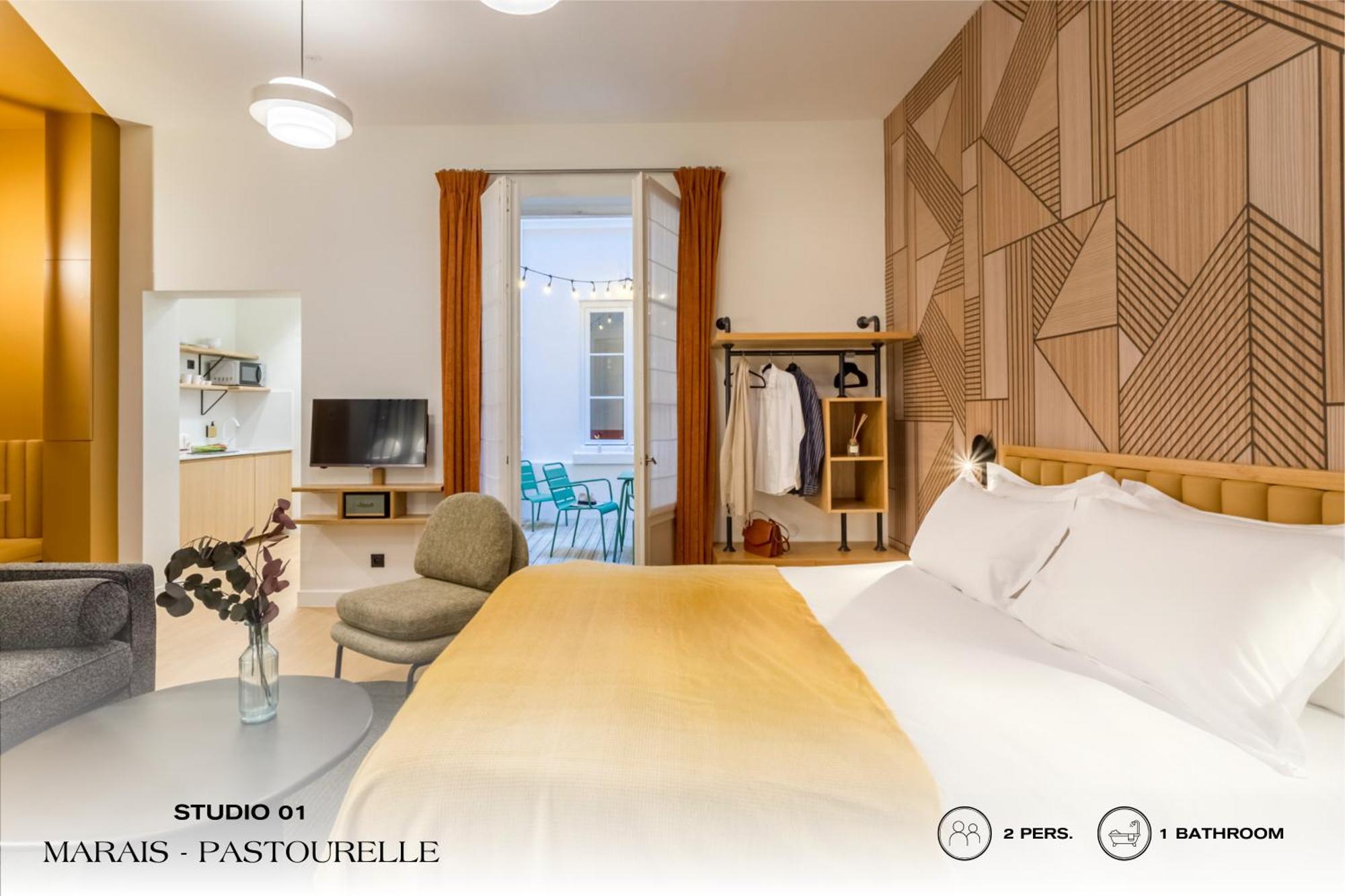 Appartement Beauquartier - Marais, Pastourelle Parijs