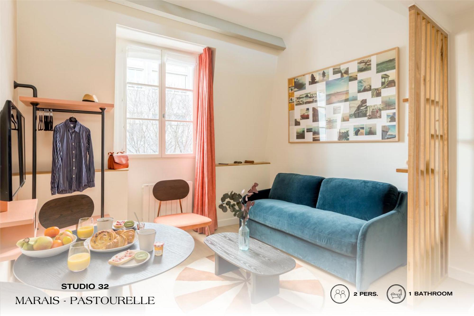 Appartement Beauquartier - Marais, Pastourelle Parijs