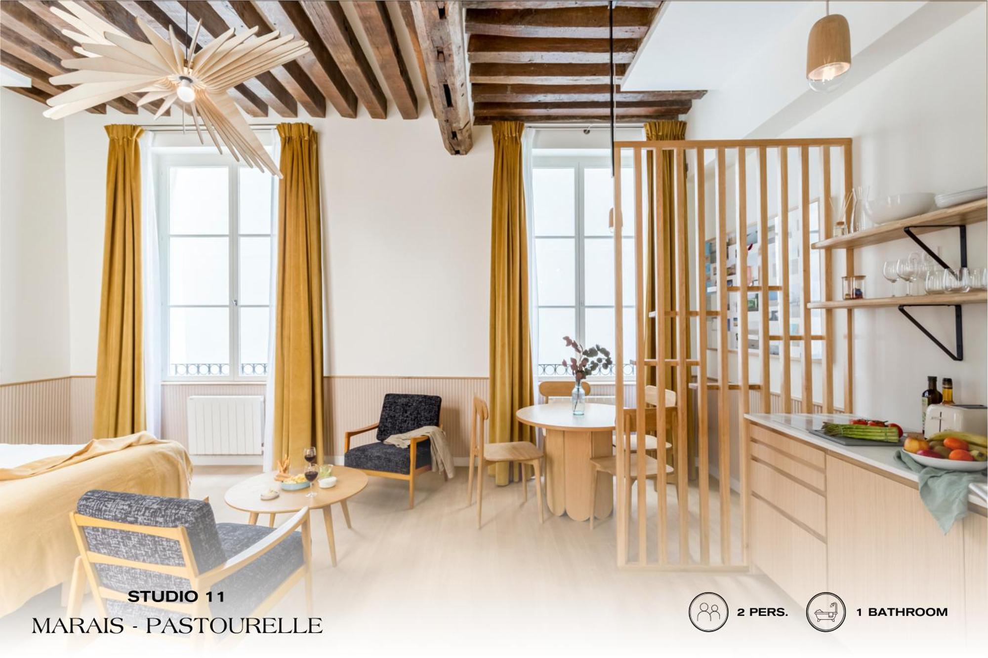 Appartement Beauquartier - Marais, Pastourelle