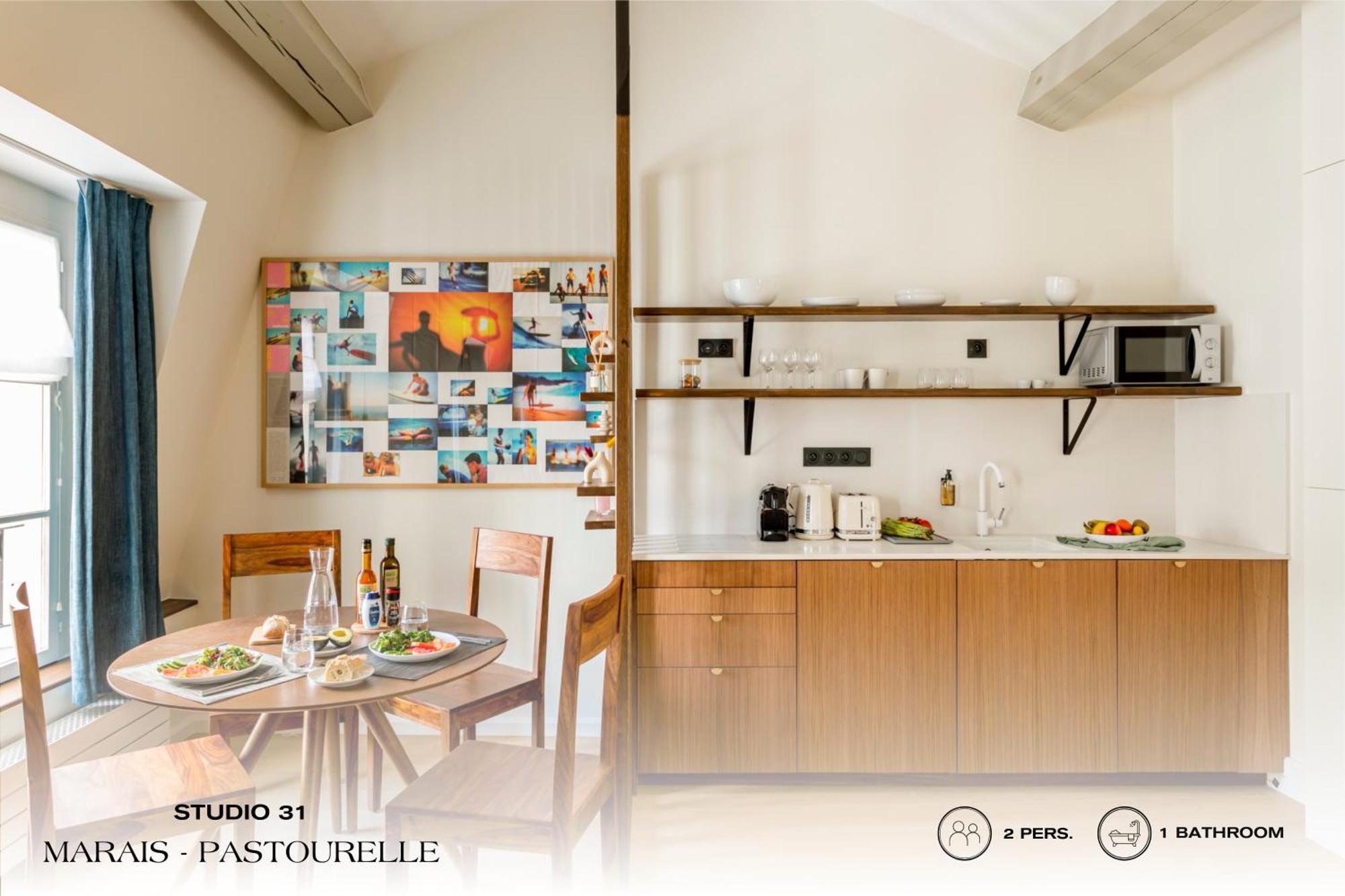 Appartement Beauquartier - Marais, Pastourelle *